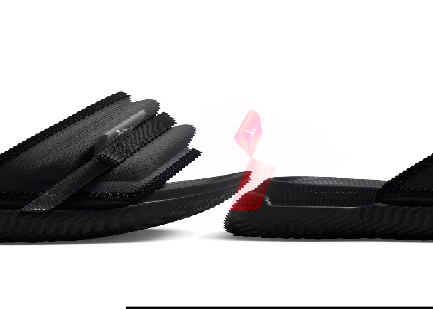 Кецове и обувки Jordan Super Play Slide Black University Red Черно | DM1683-001, 0