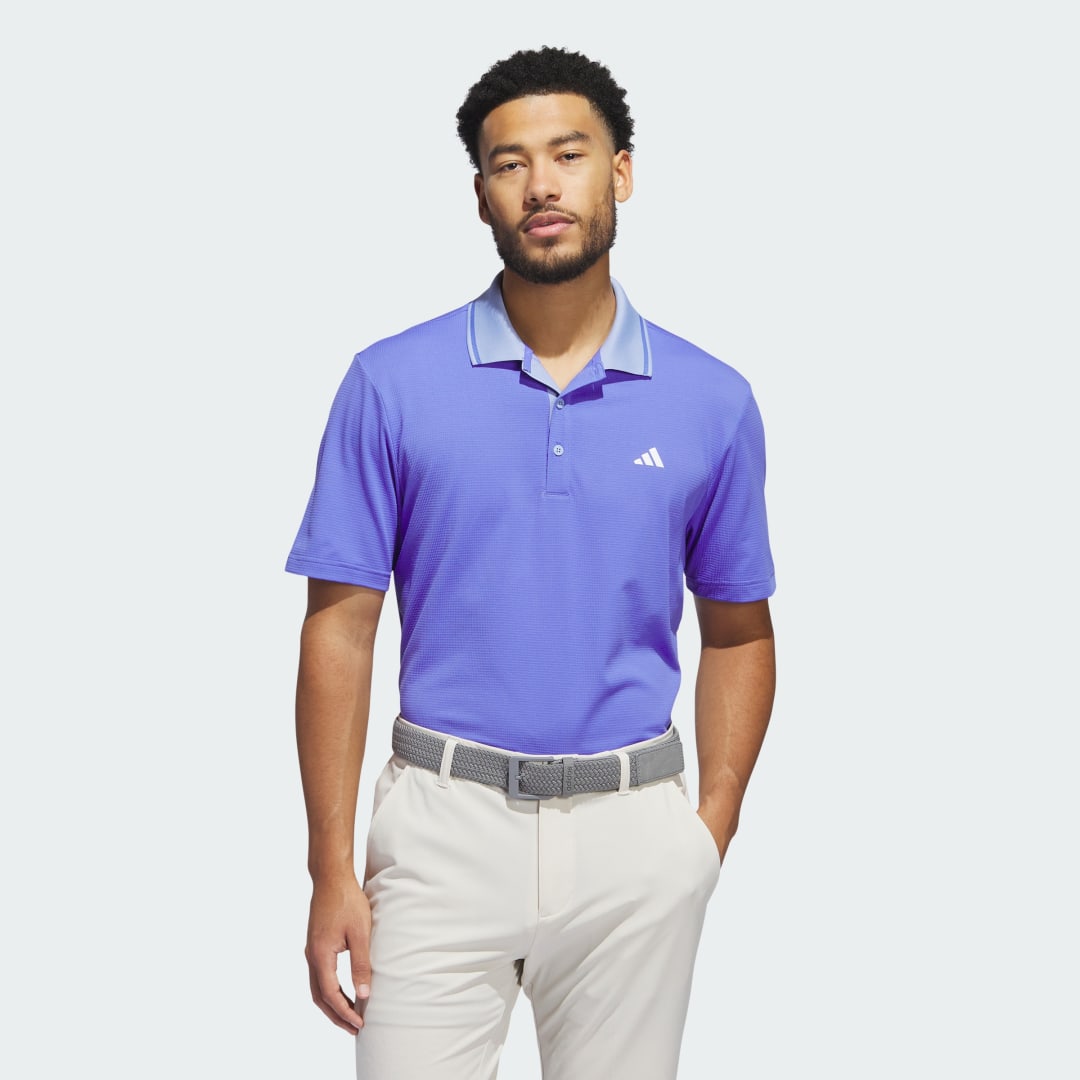 Поло тениска adidas Performance Ultimate365 Tour Twistknit Golf Polo Shirt Лилаво | IW1473, 0