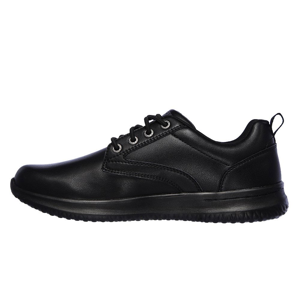 Кецове и обувки Skechers Delson Antigo Черно | 65693-BBK, 1