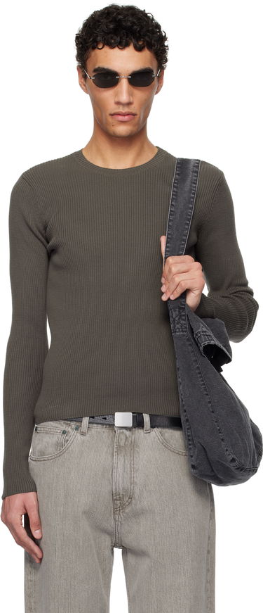 Пуловер OUR LEGACY Our Legacy Compact Roundneck Sweater Зелено | M2253CF, 0