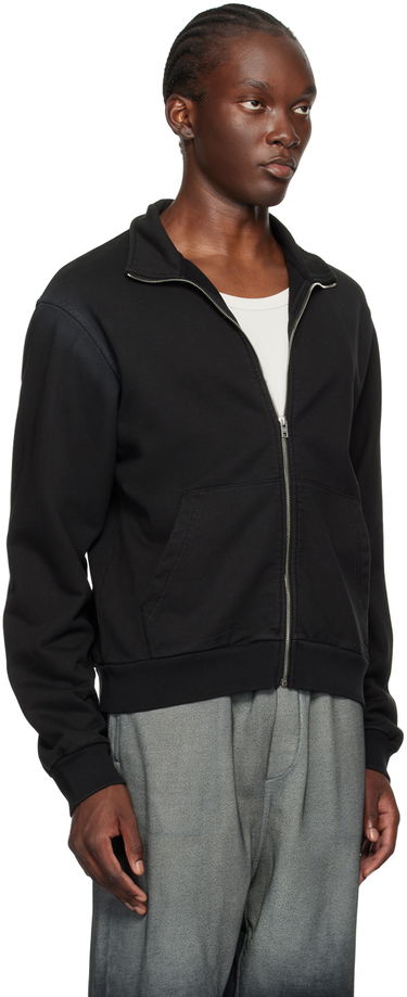 Суитчър We11done Embroidered-Logo Track Jacket Черно | WD-TJ2-24-815-U-BK, 4