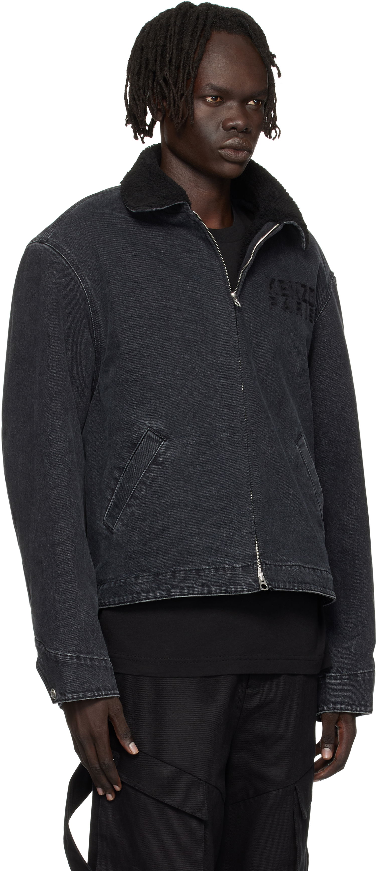 Яке KENZO Kenzo Paris 'KENZO Happy Tiger' Denim Utility Jacket Черно | FF65DB1056C4, 1