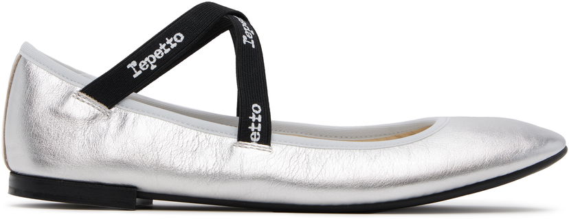 Pокля Repetto Repetto Joana Mary Jane Ballerina Flats Металик | V184VEMD