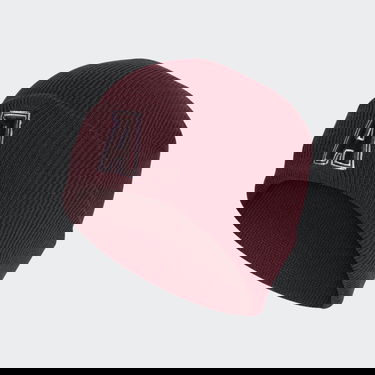 Шапка adidas Originals 2-Color Logo Beanie Бургунди | IJ7299, 1