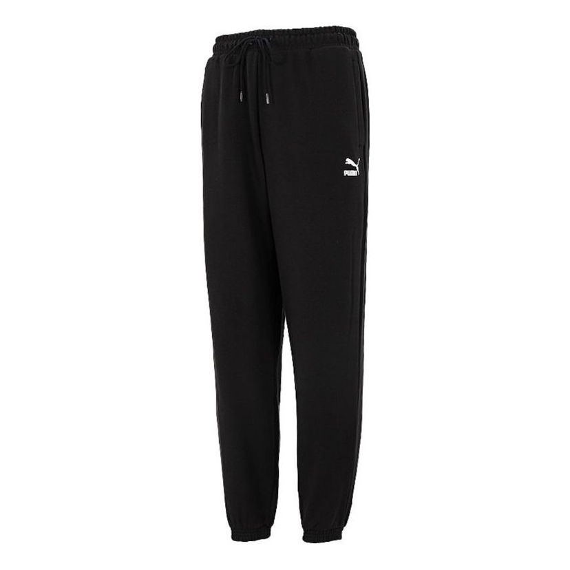 Спортни панталони Puma Classics Small Logo Men's Sweatpants Черно | 533118-01