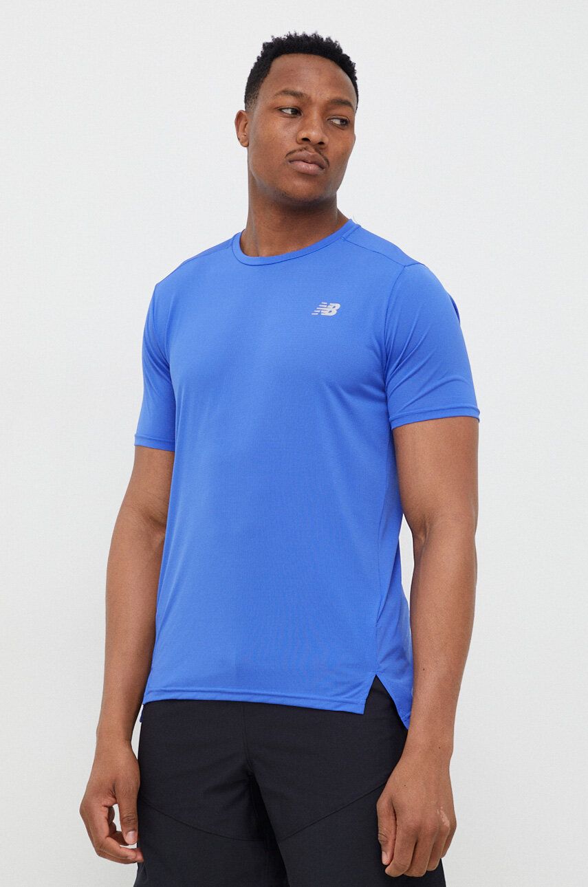 Тениска New Balance Tee Accelerate Синьо | MT23222MIB, 0