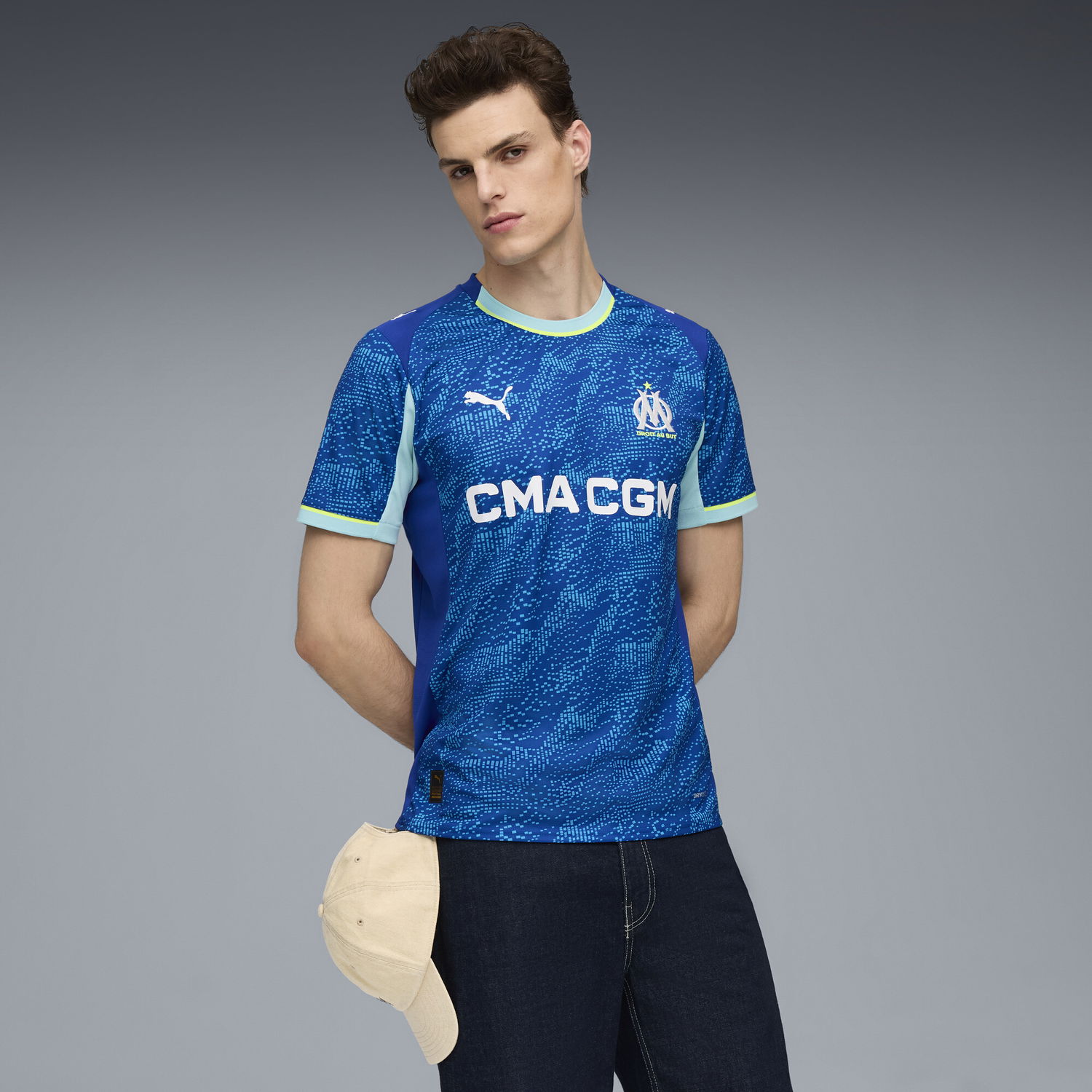 Фланелка Puma Olympique Marseille 25/26 Third Jersey Синьо | 779853_03, 1