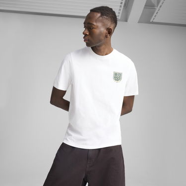 Тениска Puma SPORTS LEGACY Graphic T-Shirt Бяло | 629628_02, 0