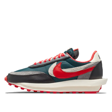 Кецове и обувки Nike sacai x Undercover x LDWaffle "Midnight Spruce University Red" Синьо | DJ4877-300, 1