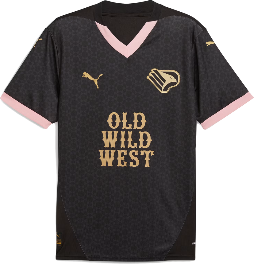 Фланелка Puma Palermo F.C. 2024/25 Away Jersey Print Черно | 779026-03