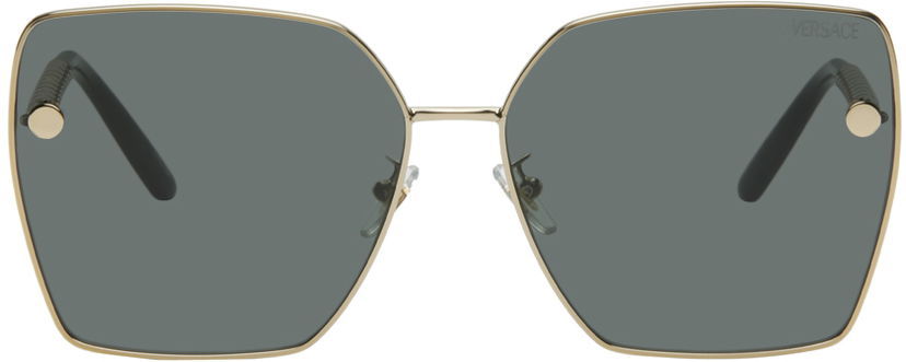 Слънчеви очила Versace Gold Daily Heritage Sunglasses Сиво | 0VE2270D 8056262062623