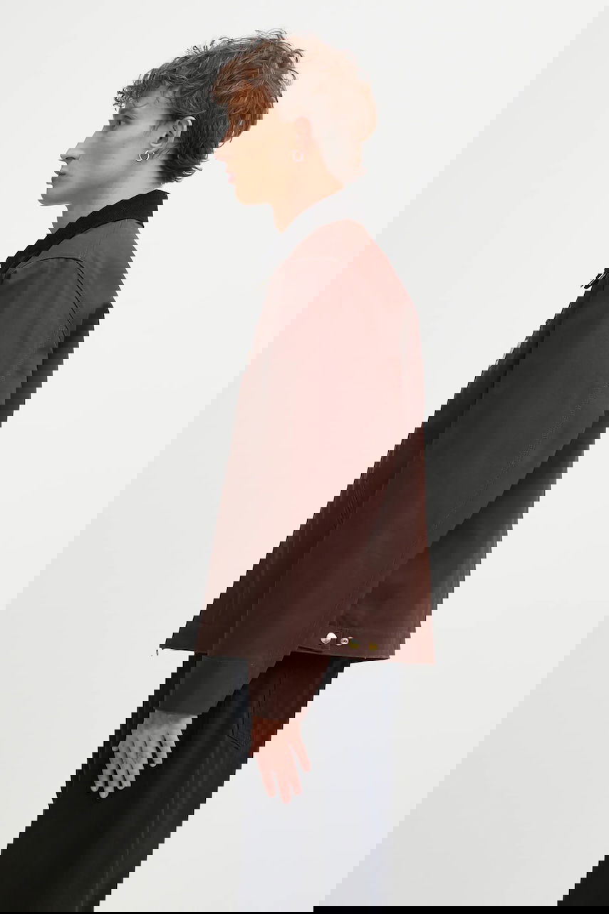 Яке Carhartt WIP WIP Detroit Workwear Jacket Кафяво | I015264.1YL01, 1