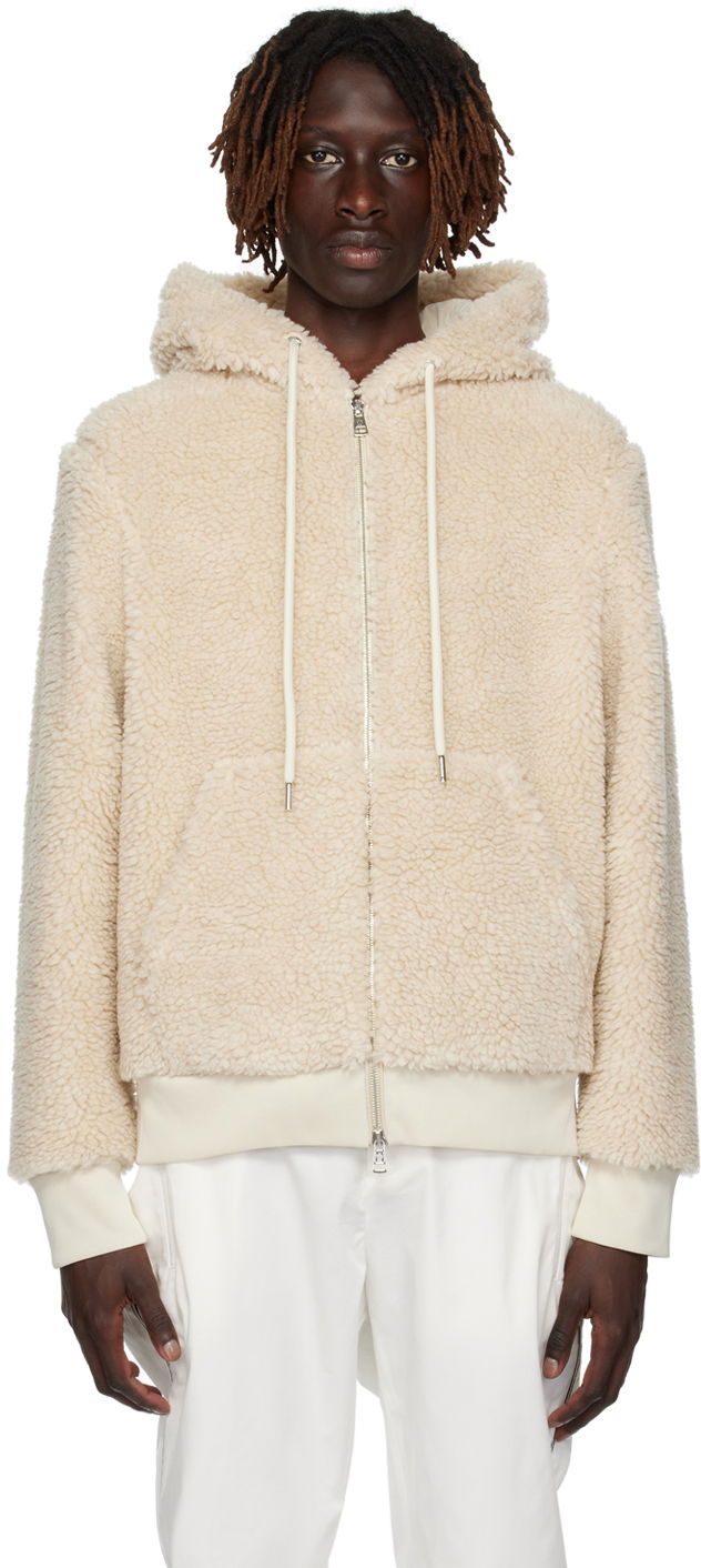 Суитчър Moncler Teddy Бежово | I20918G0002389A5V, 0