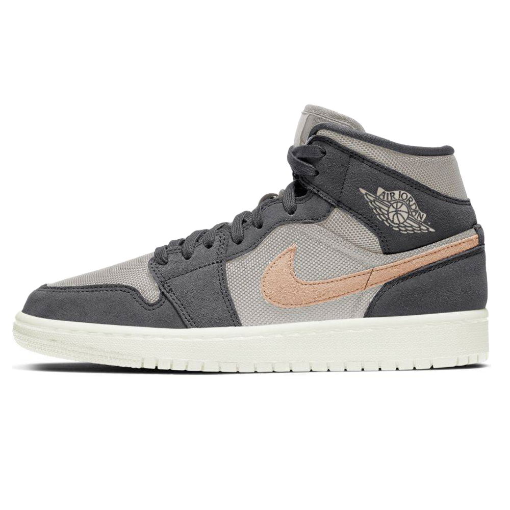 Кецове и обувки Jordan Air Jordan 1 Mid "Iron Grey Onyx" W Сиво | BQ6472-020, 0