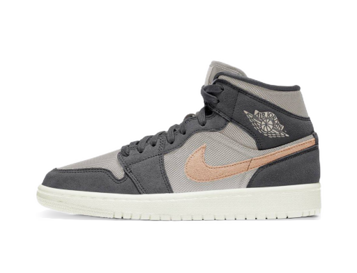Лимитирано Издание Jordan Air Jordan 1 Mid "Iron Grey Onyx" W Сиво | BQ6472-020
