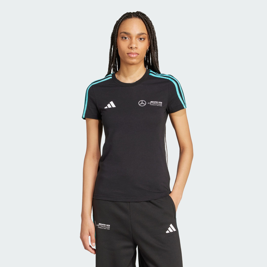 Тениска adidas Performance Mercedes-AMG Petronas Formula One Team DNA T-Shirt Черно | JV5424, 0