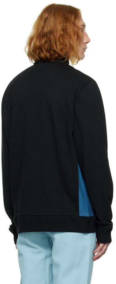 Суитчър Paul Smith Zebra Quarter-Zip Sweatshirt Черно | M2R-265XE-J21584, 2
