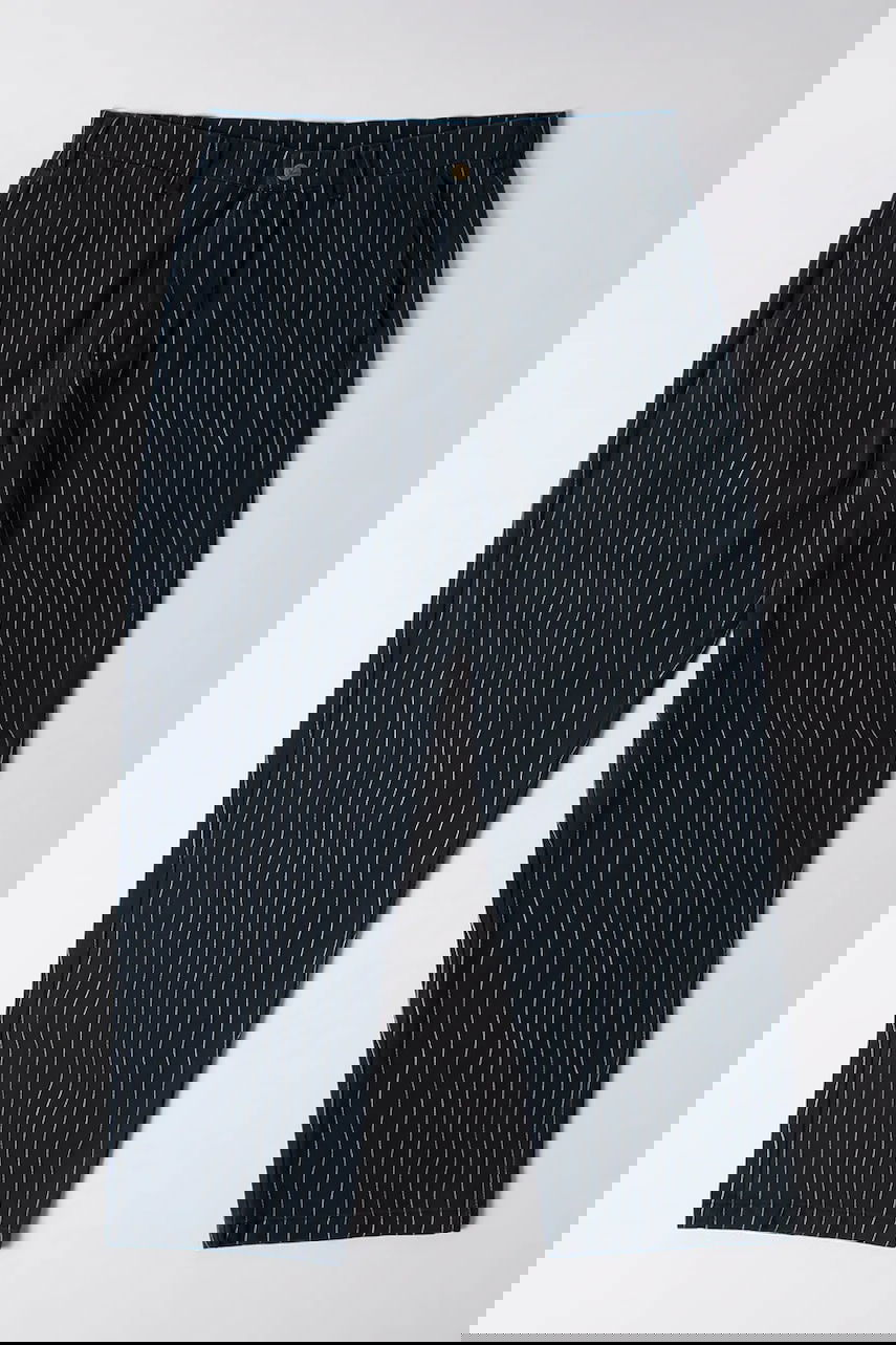 Панталони By Parra Meandering Pinstripe Chinos Тъмно синьо | 54245, 0