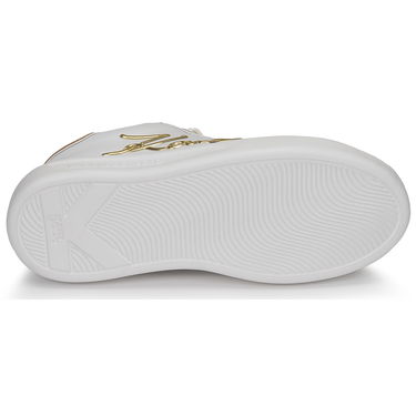 Кецове и обувки KARL LAGERFELD KAPRI Signia Lace Lthr Бяло | KL62510A-01G, 5