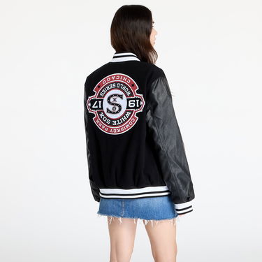 Яке New Era Chicago White Sox MLB Patch Varsity Jacket UNISEX Black/ Black Черно | 60564878, 5