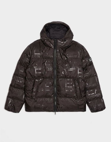 Пухо яке Emporio Armani Emporio Armani Padded Hooded Jacket Черно | AF159697M000697UC001, 0