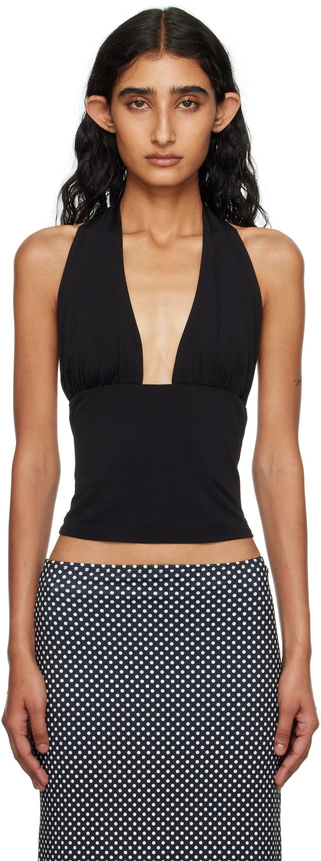 Miaou Mathilde Halter Neck Top
