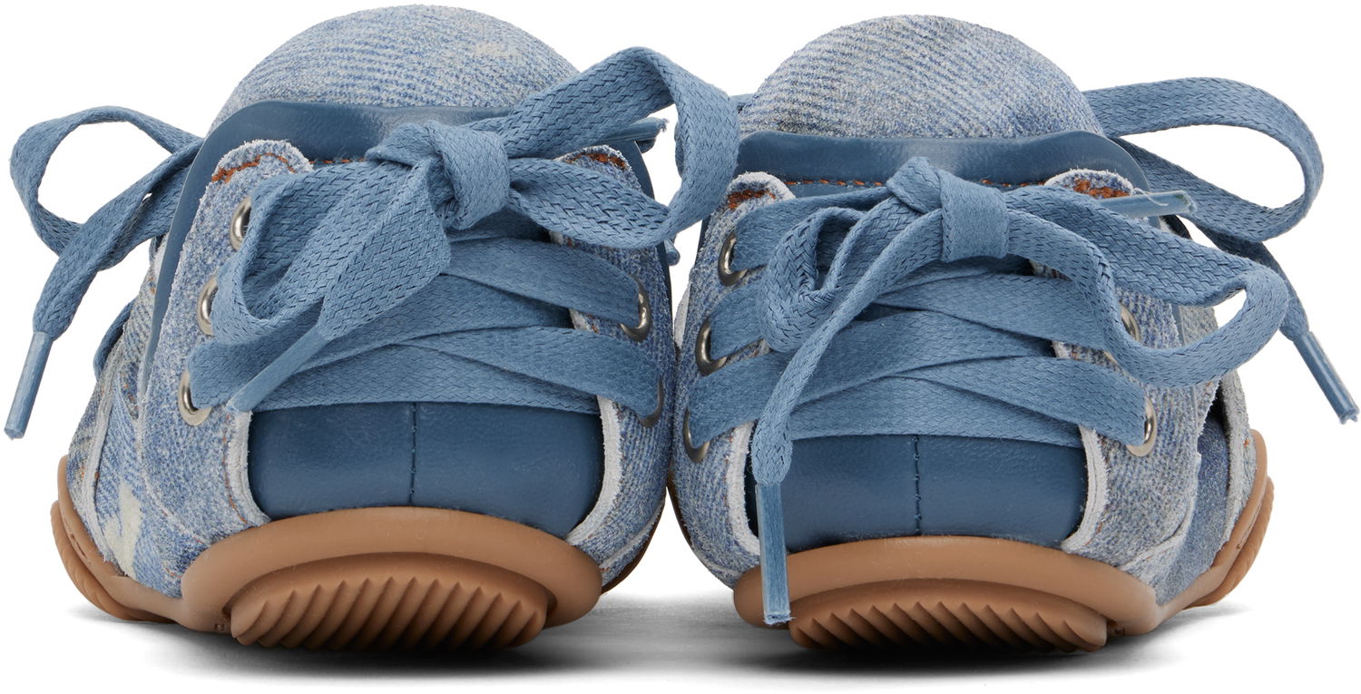 Облекло Acne Studios Acne Studios Lace-Up Flats Синьо | AD0774-, 1
