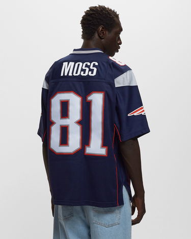 Фланелка Mitchell & Ness NFL LEGACY JERSEY NEW ENGLAND PATRIOTS 2007 RANDY MOSS #81 Тъмно синьо | LGJYAC18124-NEPNAVY07RMO, 1