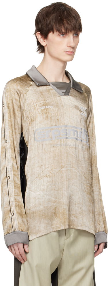 Фланелка Serapis Serapis Piraeus Truck Tarp Silk Football Polo Бежово | SS25_FT_2L, 1