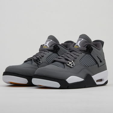 Кецове и обувки Jordan Jordan 4 Retro GS Сиво | 408452-007, 1