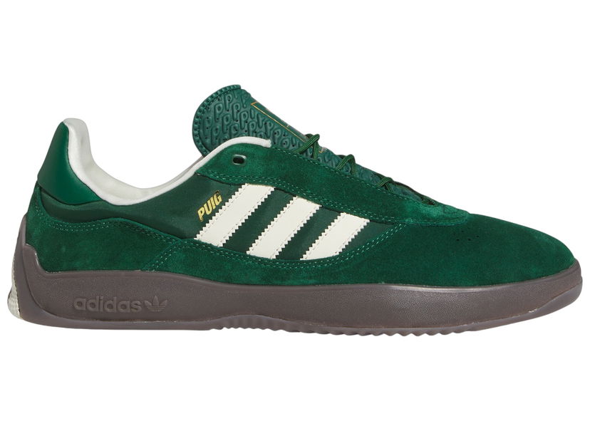 Скеитбординг adidas Originals Puig Dark Green Ivory Gum Черно | IE3150