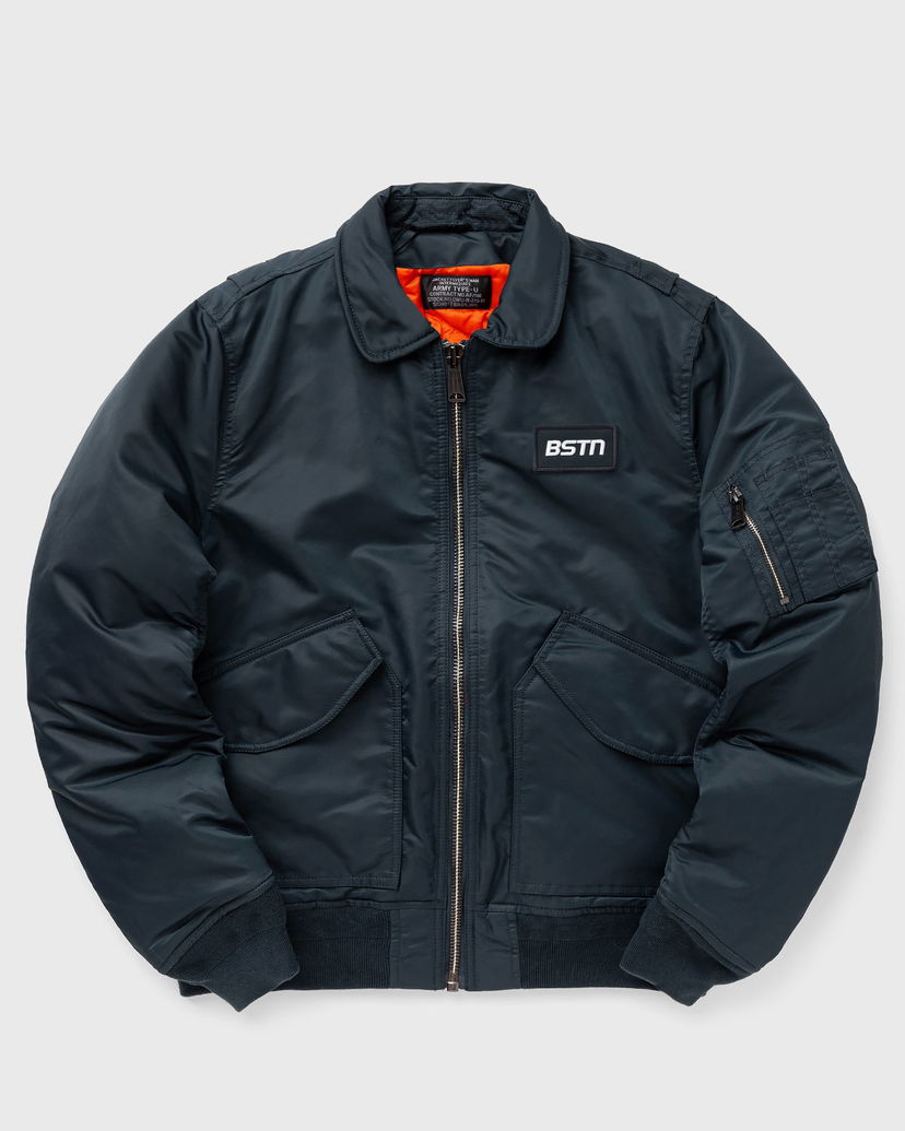 Яке бомбър Schott NYC Bomber Jacket Синьо | BSTN-210100RS-NAVY