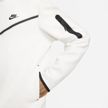 Суитчър Nike Tech Fleece Full-Zip Hoodie Бяло | CU4489-030, 2