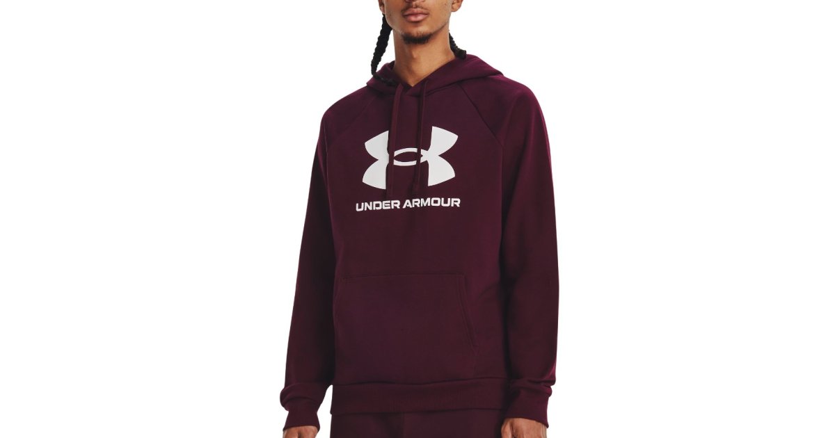 Суитчър Under Armour Rival Fleece Hoodie Бургунди | 1379758-600, 1
