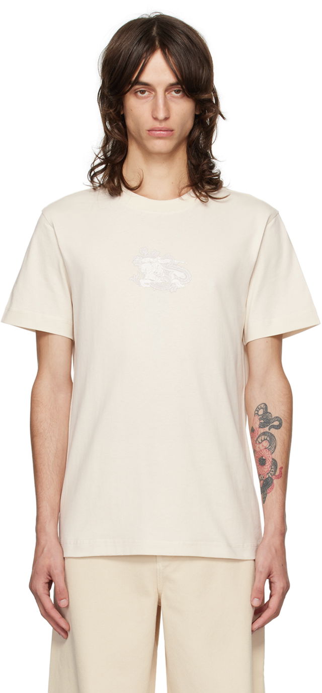 Beige Paisley EKD T-shirt