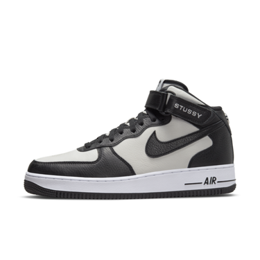 Кецове и обувки Nike Stüssy x Air Force 1 Mid "Black" Черно | DJ7840-002, 0
