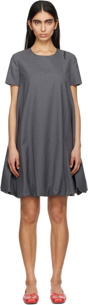 Pокля Marni Marni Wool Mini Dress Сиво | ABMA1361U0 TW839, 0