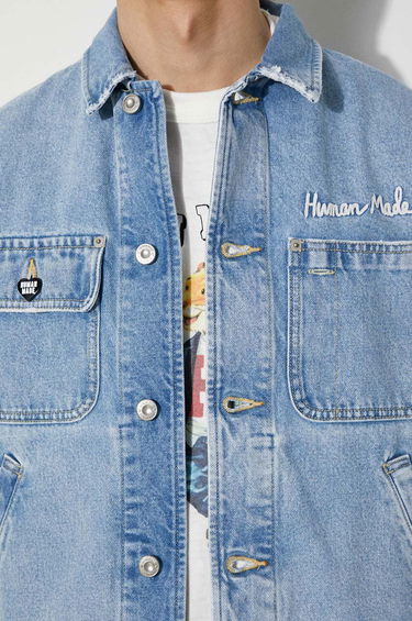 Яке Human Made Denim Jacket Синьо | HM27JK016, 6