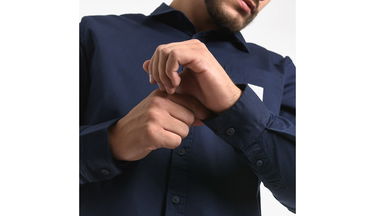 Риза Makia Square Pocket Shirt Тъмно синьо | M60121_670, 5