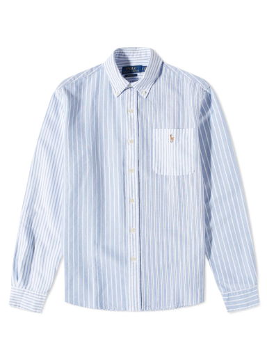 Риза Polo by Ralph Lauren Funmix Multi Stripe Button Синьо | 710897269002