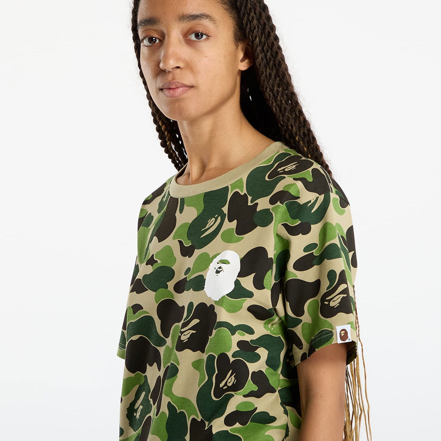 Тениска BAPE ABC Camo ASNKA T-Shirt Многоцветен | 001CSL801010MGRN, 1