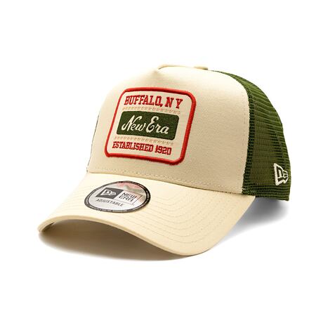 Шапка с козирка New Era New Era Patch 9FORTY Trucker Adjustable Hat Бежово | 60595467, 0