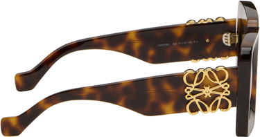 Слънчеви очила Loewe Beveled Square Maxi Anagram Sunglasses Кафяво | LW40176UW5152E 192337240218, 1