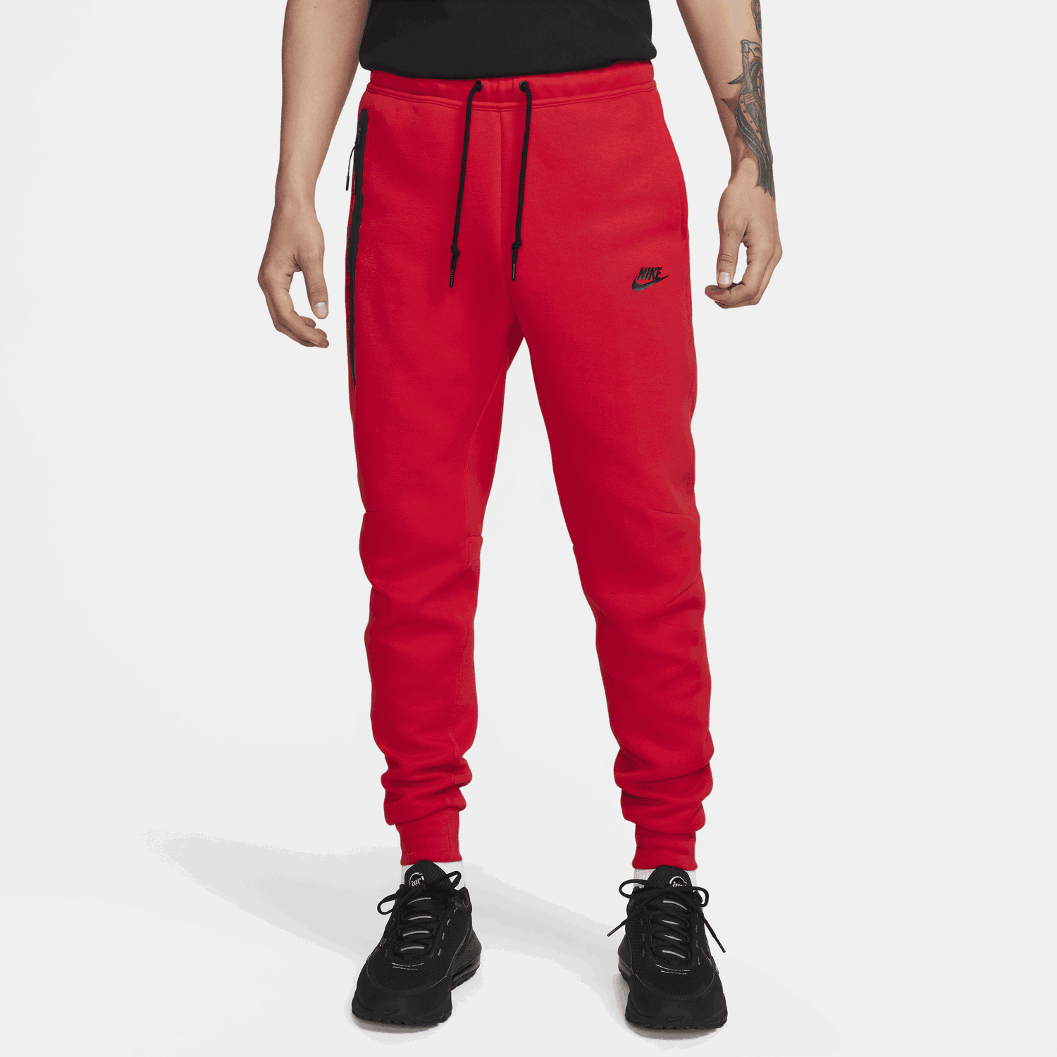 Спортни панталони Nike Sportswear Tech Fleece Червено | FZ4710-657, 0