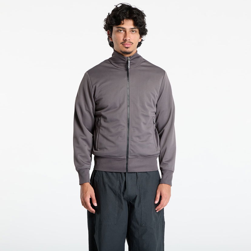 Яке Palm Angels Palm Angels Back Curved Logo Track Jacket Сиво | PMBD089F25FAB0020703