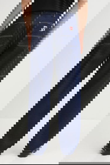 Дънки Carhartt WIP Carhartt WIP Single Knee Pant Тъмно синьо | I034864.102, 2