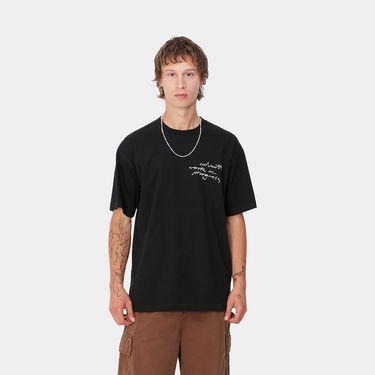 Тениска Carhartt WIP Pencil Graphic Print Relaxed Fit T-Shirt Черно | I033960_9, 0