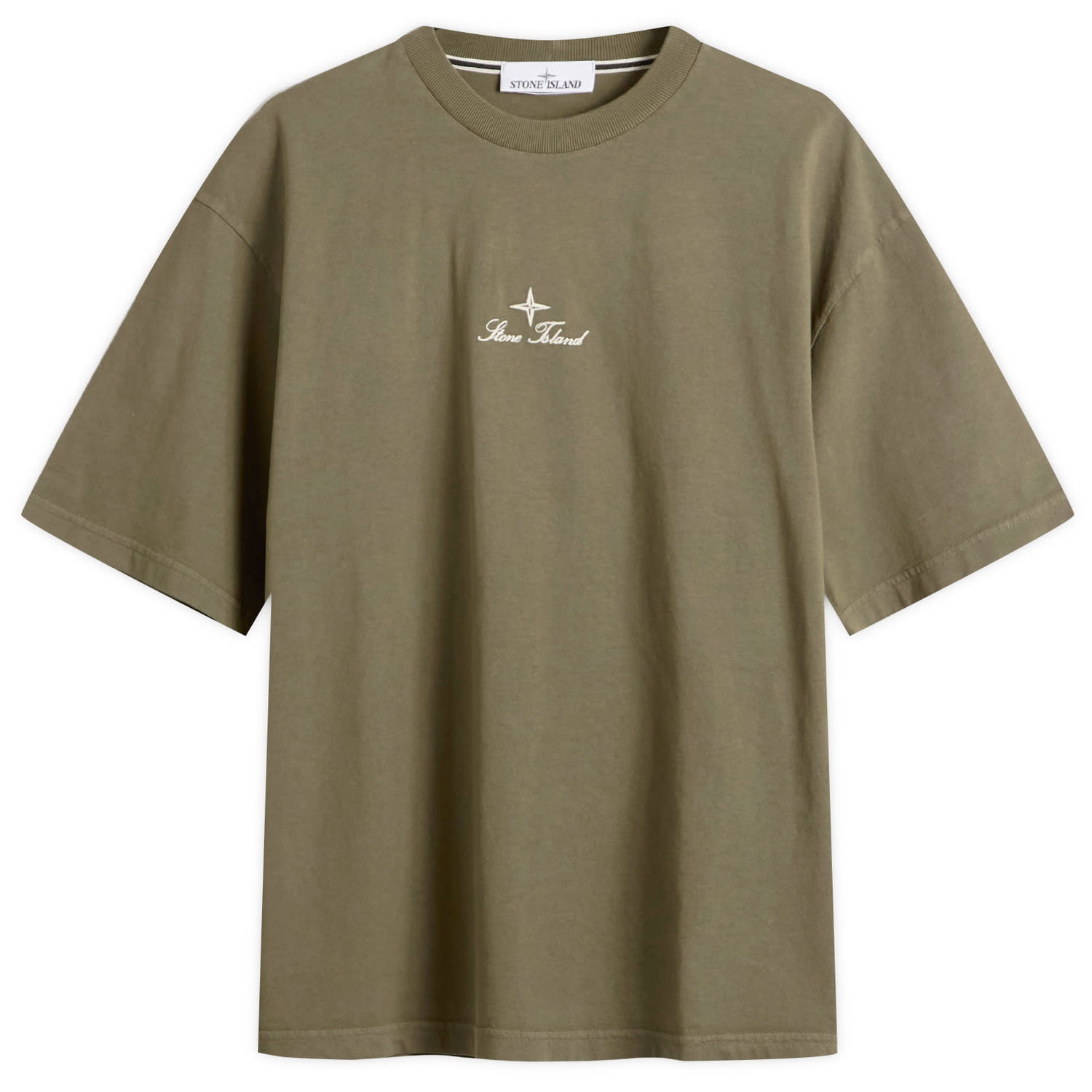 Тениска Stone Island Multiaxial Sashiro Embroidery T-Shirt Зелено | K2S152100021-V0054, 1