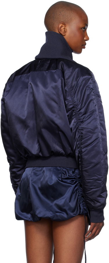 Яке бомбър Ottolinger Ottolinger Scarf Bomber Jacket Тъмно синьо | 1090604221, 2
