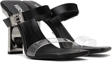 Грижа за обувките Versace Versace Medusa Heeled Sandals Черно | 1017187_1A08651_1B00P, 3